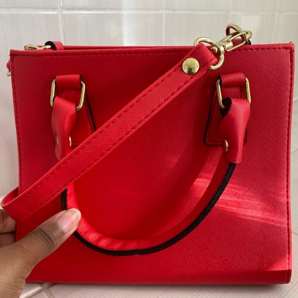 Red Mini Crossbody Bag - Picture 3 of 7